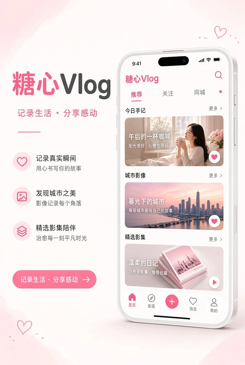 糖心Vlog 手机阅读视觉